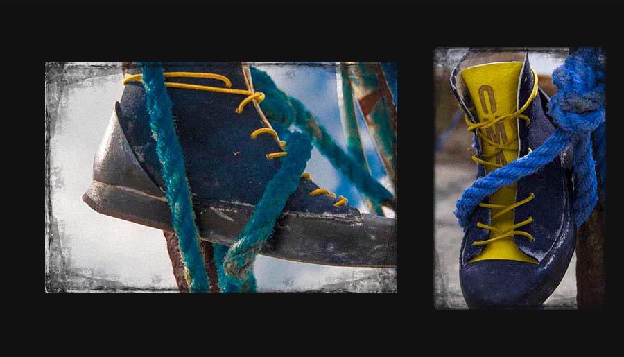 BTR - Color Navy Scratched