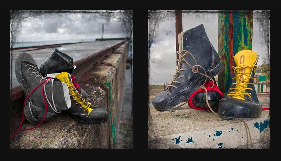 BTS/BTR - Color Black Scratched/Lucid Black/Navy Scratched